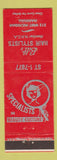 Matchbook Cover - Bill's Hair Salon Marshall MI RED