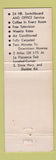 Matchbook Cover - Doll Hosue Motel Monroe MI