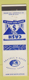 Matchbook Cover - Leavell & Bates Personal Loans Delphi Lebanon Tipton IN