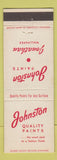 Matchbook Cover - Johnston Paints Jonathan Wallpaper