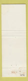 Matchbook Cover - Mayor Mills Hellertown PA 1976 Bicentennial