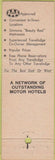 Matchbook Cover - Travel Lodge Motel Palm Springs CA