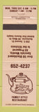 Matchbook Cover - The Kountry Kettle Restaurant