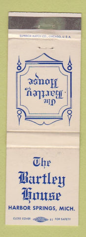 Matchbook Cover - Bartley House Harbor Springs MI WEAR