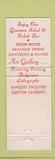 Matchbook Cover - Christoff's East Dearborn MI