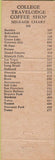 Matchbook Cover - Travel Lodge Motel College San Diego CA