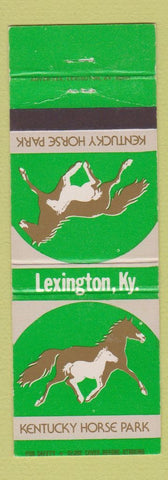 Matchbook Cover - Kentucky Horse Park Lexington KY Racing WEAR