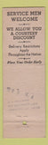 Matchbook Cover - Colonial Flower Shop August GA Bush's