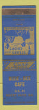 Matchbook Cover - Dixie Dee Cafe Rocky Face GA WORN