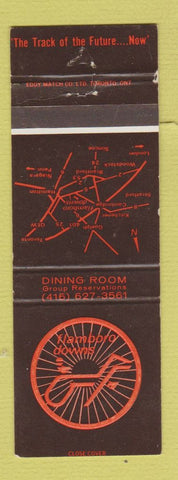 Matchbook Cover - Flamboro Downs Horse Racing Dundas ON