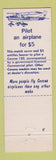 Matchbook Cover - Cessna Airplanes DeKalb IL