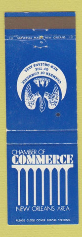 Matchbook Cover - Chamber of Commerce New Orleans LA