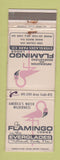 Matchbook Cover - Flamingo Lodge Everglades National Park FL WEAR