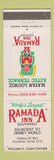 Matchbook Cover - Ramada Inn Kissimmee FL Disney World reference