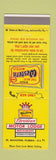 Matchbook Cover - Floridian Motor Lodge St Augustine FL Best Western