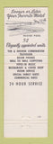 Matchbook Cover - Floridian Motor Lodge St Augustine FL Best Western
