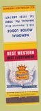 Matchbook Cover - Memorial Motor Lodge Lakeland FL Best Western