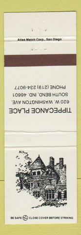 Matchbook Cover - Tippecanoe Place South Bend IN