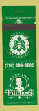 Matchbook Cover - Fillmore's Presidential Restaurant WEAR