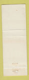 Matchbook Cover - Fillmore's Presidential Restaurant WEAR
