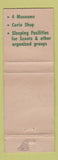Matchbook Cover - Fort Larned KS WEAR