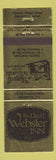 Matchbook Cover - Daniel Webster Inn Hearth n Kettle Sandwich MA