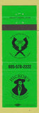 Matchbook Cover - Hickock's Deadwood SD Wild Bill