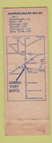 Matchbook Cover - Admiral Perry Motel Mars PA