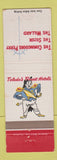 Matchbook Cover - Commodore Perry Secor Willard Hotels Toledo OH