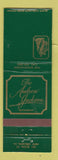 Matchbook Cover - Andrew Jackson Restaurant New Orleans LA