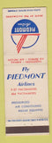 Matchbook Cover - Piedmont Airlines DD Bean WEAR
