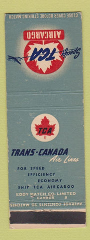 Matchbook Cover - TCA Trans Canada Airlines
