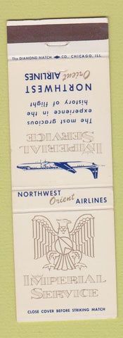 Matchbook Cover - Northwest Orient Airlines #2