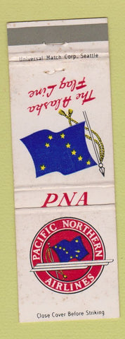Matchbook Cover - Pacific Northern Airlines WEAR
