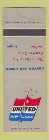 Matchbook Cover - United Airlines #1