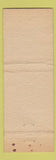 Matchbook Cover - Pioneer Log Cabin Bay City MI WEAR