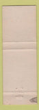 Matchbook Cover - Patterson's Restaurant Sturgis MI
