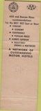 Matchbook Cover - Travel Lodge Motel Harbor San Diego CA