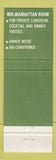 Matchbook Cover - Janssen's Hofbrau Restaurant New York City