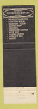 Matchbook Cover - AC Company Pittsburgh PA Airport