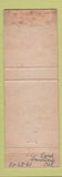 Matchbook Cover - Samuel J Cohl Iron Steel Scrap Detroit MI