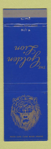 Matchbook Cover - The Golden Lion Detroit MI