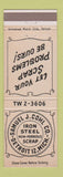 Matchbook Cover - Samuel J Cohl Iron Steel Scrap Detroit MI