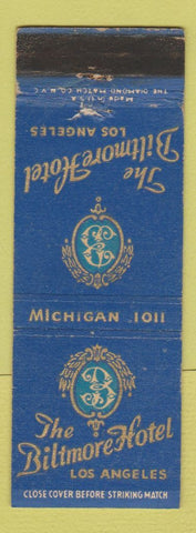 Matchbook Cover - Biltmore Hotel Los Angeles CA WEAR