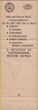Matchbook Cover - Travel Lodge Motel Presidio San Francisco CA