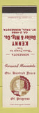 Matchbook Cover Kenny Boiler Manufacturing St Paul MN Minnesota Centennial 1958