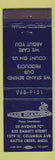 Matchbook Cover - Blue Diamond Battle Creek MI lumber plywood