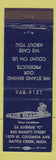 Matchbook Cover - Blue Diamond Battle Creek MI lumber plywood