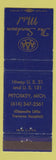 Matchbook Cover - Sundown Motel Petoskey MI