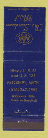 Matchbook Cover - Sundown Motel Petoskey MI